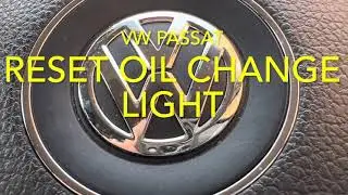 VW Passat B7 - How To Reset Oil Change &lsquo;NOW&rsquo; Light