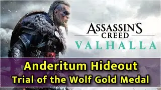 Assassin's Creed Valhalla - Anderitum Hideout Wolf Mastery Challenge - Gold Medal