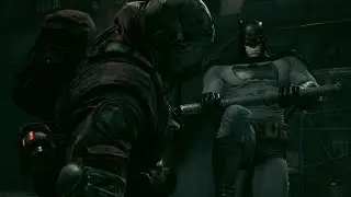 Batman Arkham Knight The Dark Knight Returns Suit Gameplay