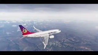 Airlink 737 700  Cape Town   Johannesburg   George  South Africa