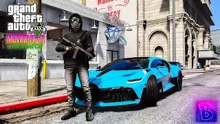 I ROBBED A JEWELRY STORE IN A BUGATTI | MOVING UP IN LS | #103 #gta5reallifemod