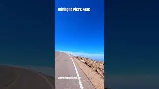 Driving to Pike's Peak on a Colorado Road Trip