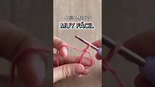 Anillo m&aacute;gico a #crochet #ganchillo muuuy #facil de #aprender #pasoapaso #crochettutorial
