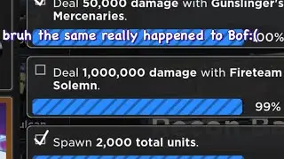 When you are so close to bliss of finality (tower blitz)