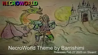 NecroWorld Theme by Barrishimi #necroworld #necrocaticgames #metal #oc #videogames #steam #rpg #rpgs