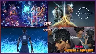 Recap Semanas 27 ago- 9 sept | Geekx100pre
