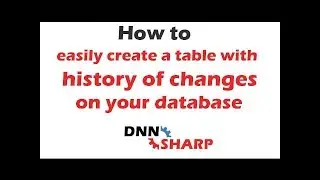 How to create a history of changes on the database