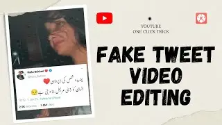 Fake Tweet Video Editing | How To Make | In KineMaster | One Click Trick