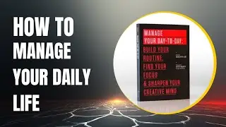 Manage your day to day book summary in hindi by my quick book summary 