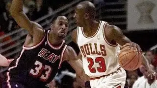 Classic Chicago Bulls @ Classic Miami Heat NBA AI Simulation