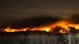 Pilot Mountain Wildfire - NC - 11/29/2021
