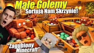 🔥Golemy Sortują Za Nas Magazyn!😱 i Zaczynamy Rozbudowę Wioski!😍 