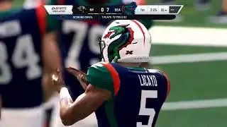 NEW YORK GUARDIANS vs SEATTLE DRAGONS | XFL 2K20 MOD