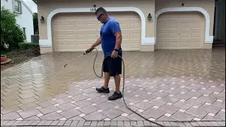 Best Way to Stain Faded Pavers or Change an outdated look - Paver Dye