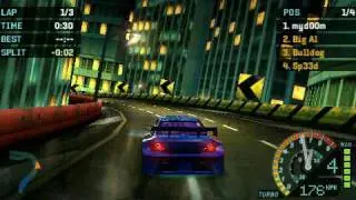 PSP Need For Speed Underground Rivals Gameplay