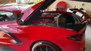 Corvette C8 (Sigala Designs), Custom Engine Appearance Support Bar Covers