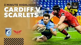 3 Minute Highlights: Cardiff Blues v Scarlets | Round 11 | Guinness PRO14 2020/21