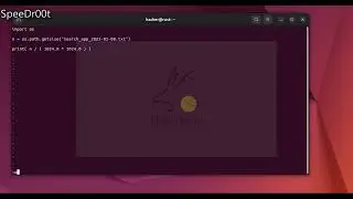 [Python] getsize