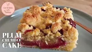 Plum Crumble Cake | Pflaumen-Streuselkuchen