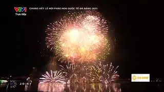 🔴FULL | Đêm Chung kết Lễ hội Pháo hoa Quốc tế Đà Nẵng - DIFF 2023: Pháp - Italia (8/7/2023)