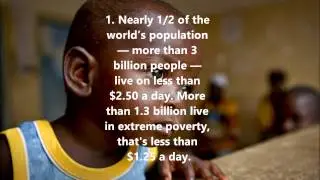 -=[ Shocking Poverty Facts! ]=-