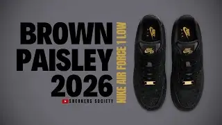 BLACK PAISLEY 2026 Nike Air Force 1 Low | DETAILED LOOK + PRICE