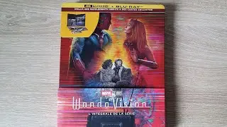 WandaVision: The Complete Series - 4K Blu-ray SteelBook Unboxing