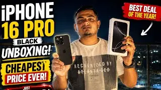 Apple iPhone 16 Pro Unboxing In 2025 || Flipkart BBD Sale || A18 Pro Chip