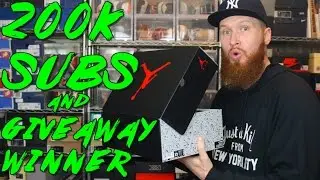 200K SUBSCRIBERS and JORDAN GIVEAWAY WINNER!