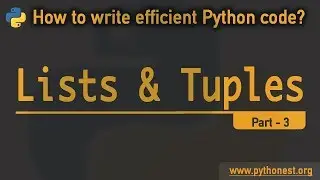 Lists & Tuples in python | Python tutorials |data types in python