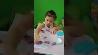 Playing Clay Dough // # Sensory activity for toddlers