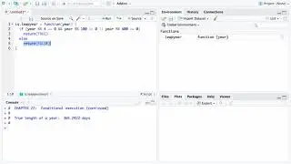 Conditional Execution --- Chapter 22