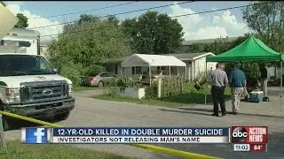 Bay Area 12-year-old killed in double murder suicide