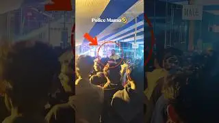 Police Lathi Charge 🚨 Aisa Bawal Nahi Dekha! #hatsingimari #shorts #minivlog #program #ytshortsindia