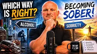 Alcohol addiction. Right or wrong when quitting alcohol. Alcohol patterns. @Kingofsobriety 