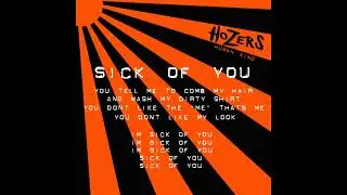 hOZERS - sICK oF yOU (swedish kbd punk hardcore poppunk new wave)