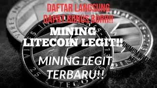 BARU LAGI SITU MINING LTC LEGIT!!|| LANGSUNG GASKEEEN BORR!!