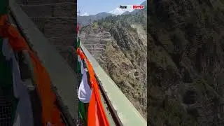 Historic Moment for J&K: Stunning Visuals of World's Tallest Chenab Arch Bridge l Pune Times Mirror