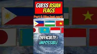 Guess Asian flags Part 9 🚩🌍 | Fun Flag Quiz Challenge! #flagquiz  #flag