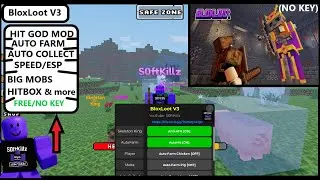 [BEST] BLOX LOOT V3 SCRIPT | GOD MOD, AUTO FARM, AUTO COLLECT,  HITBOX & MORE | (NO KEY!)