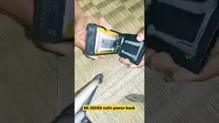 20000mAh power bank opening||mi 20000mAh power bank#shorts