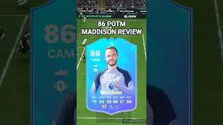 86 POTM MADDISON Player Review in EA FC 24 #eafc24 #shorts #short