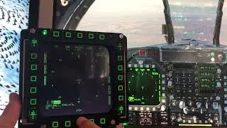 DCS F/A-18C DDI left with TH MFD and screen