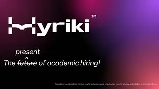Hyriki - The Future of Academic Hiring