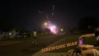 4TH OF JULY VLOG 💥😈 (FIREWORK WAR)