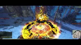 GW2 WvW Spear Evoker Weapon Rotation