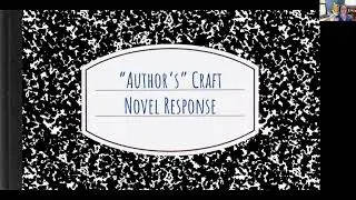 Authors Craft: Graphic and Prose Novels