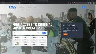 Videoguide - Free Music from FMA, Free Music Archive, Search, Download, CC License, Public Domain