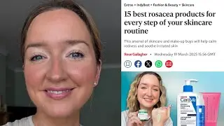 Skincare recommendations for redness and rosacea