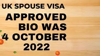 Uk spouse visa approved ||biometric was 4 October 2022 from Bangladesh 🇧🇩 || 6 September bio mirpr